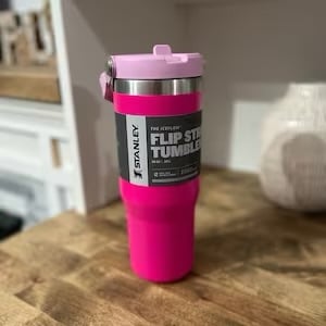 Hot pink stanley