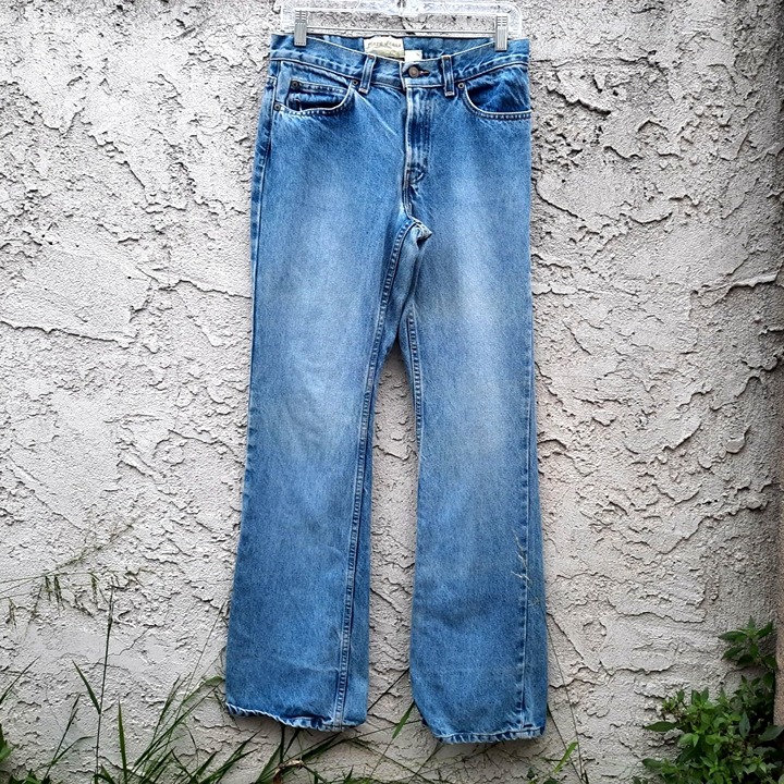 Vintage Womens Gap Low Waist Flare Jeans 1990s Sz 6