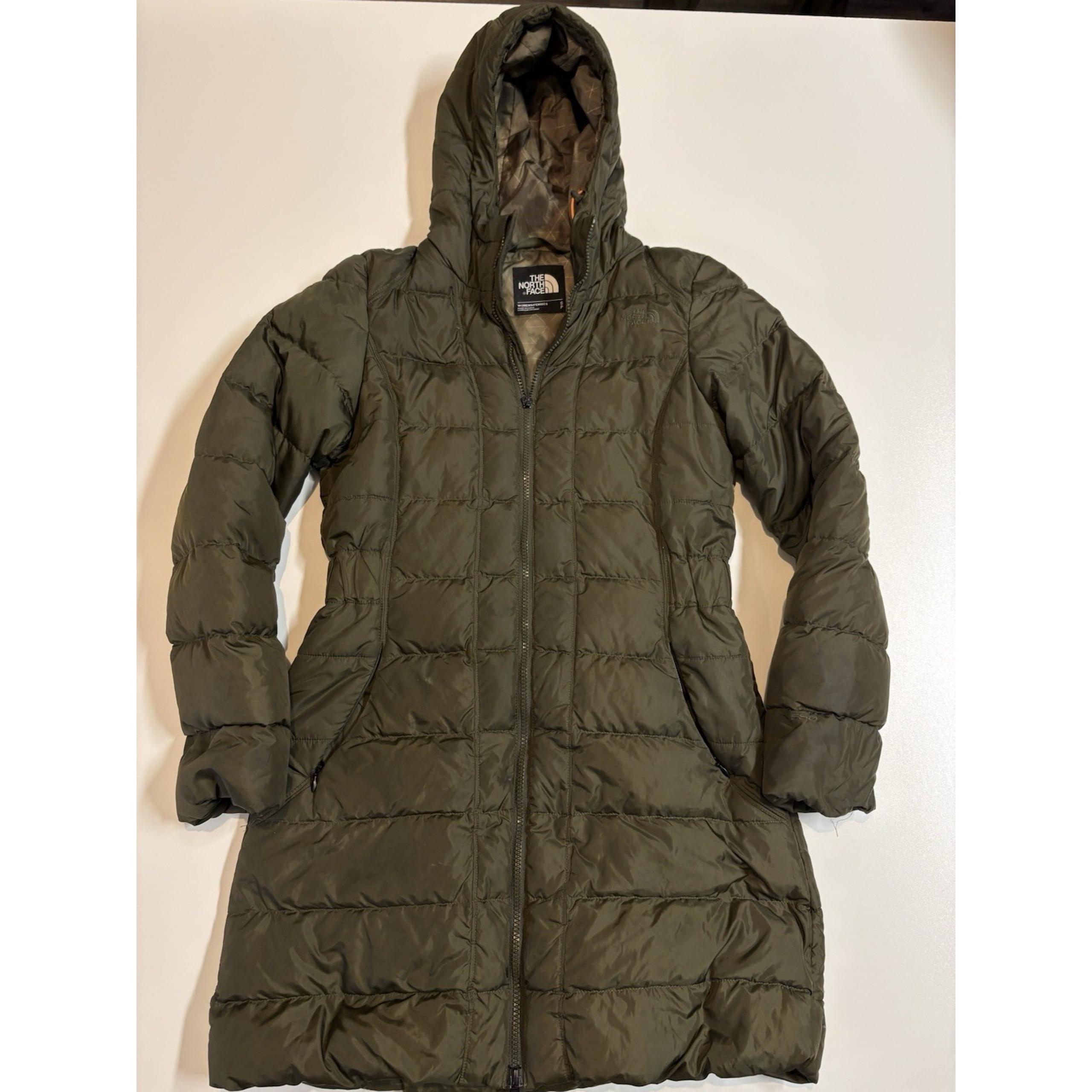 North Face women's 550 Gotham Parka II Hooded Size S Read Description