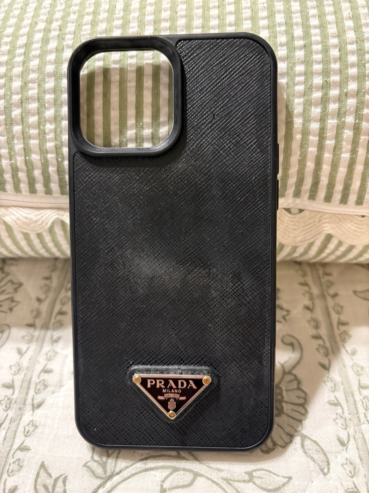 【PRADA】☆iPhone 13 PRO/iPhone 13 PRO MAX Shearing Cas.e Prada Iphone 13 Pro Max Case - Elevate your style