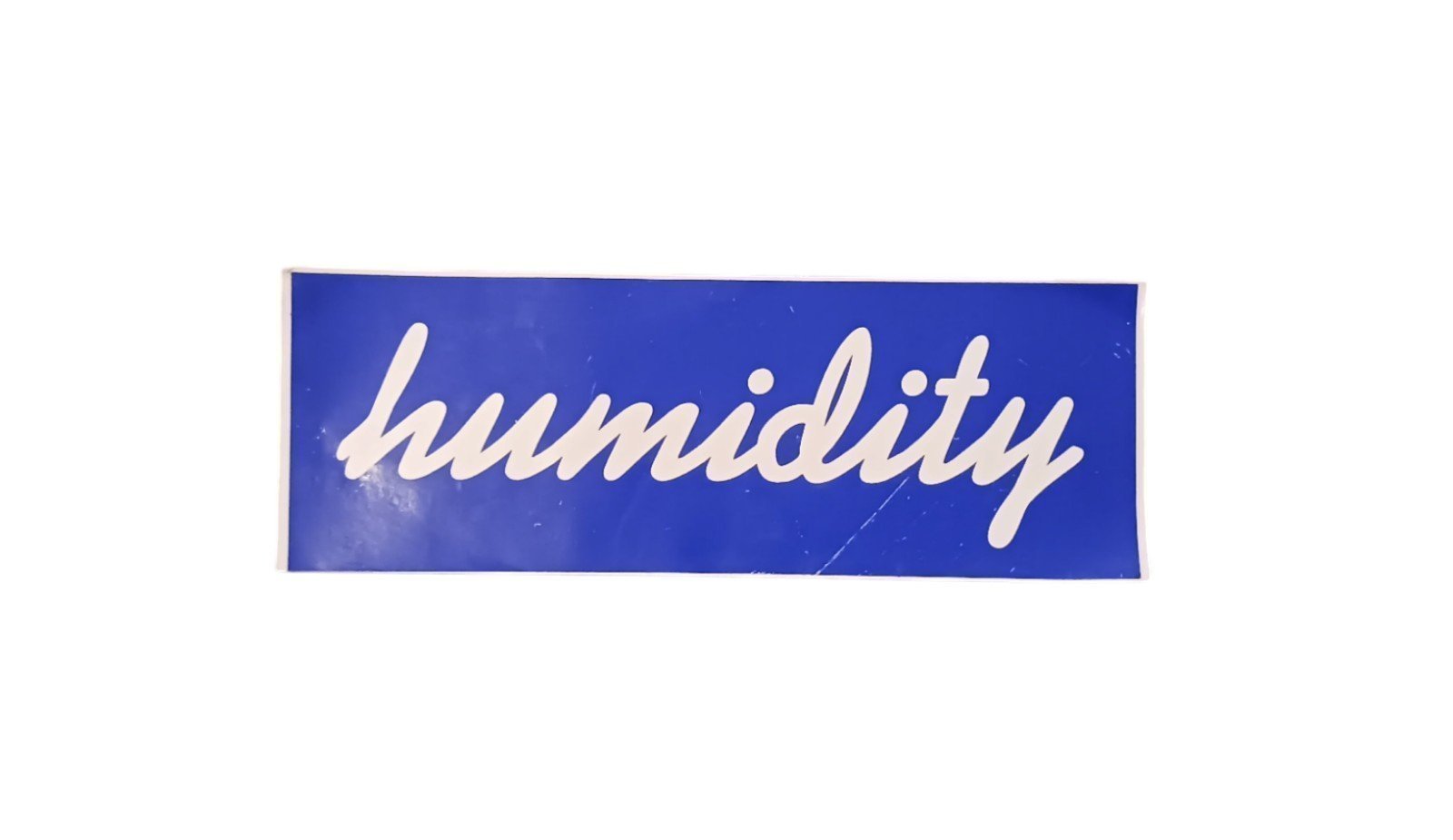 Vintage Humidity Skate Shop Sticker
