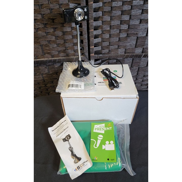 NWB Hamilton Buhl STEAM Education Kid's 8+ Green Screen & Webcam Production Kit