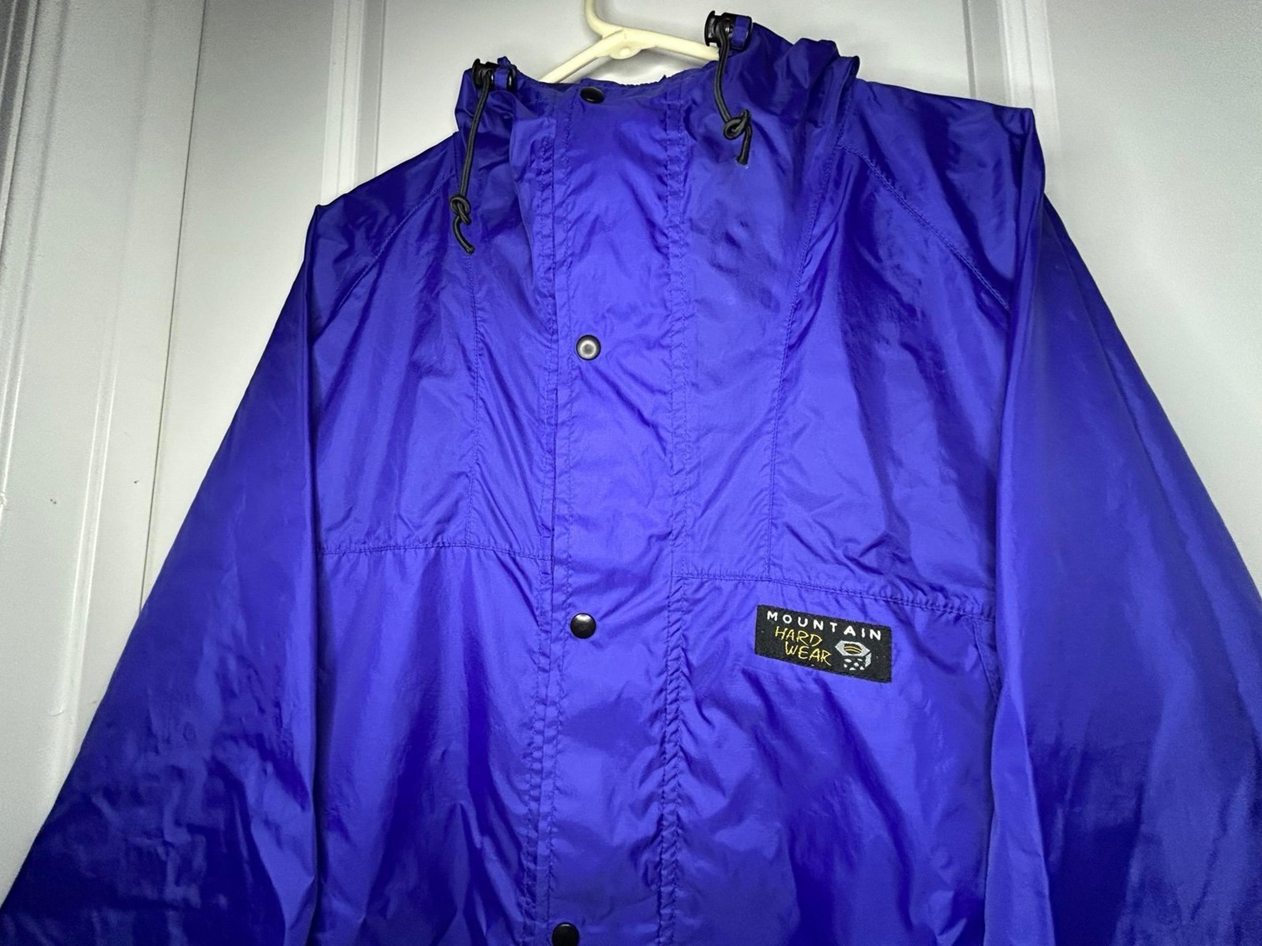 Vintage 90’s Mountain Hardwear Hiking Full Zip Windbreaker Jacket Mens XL