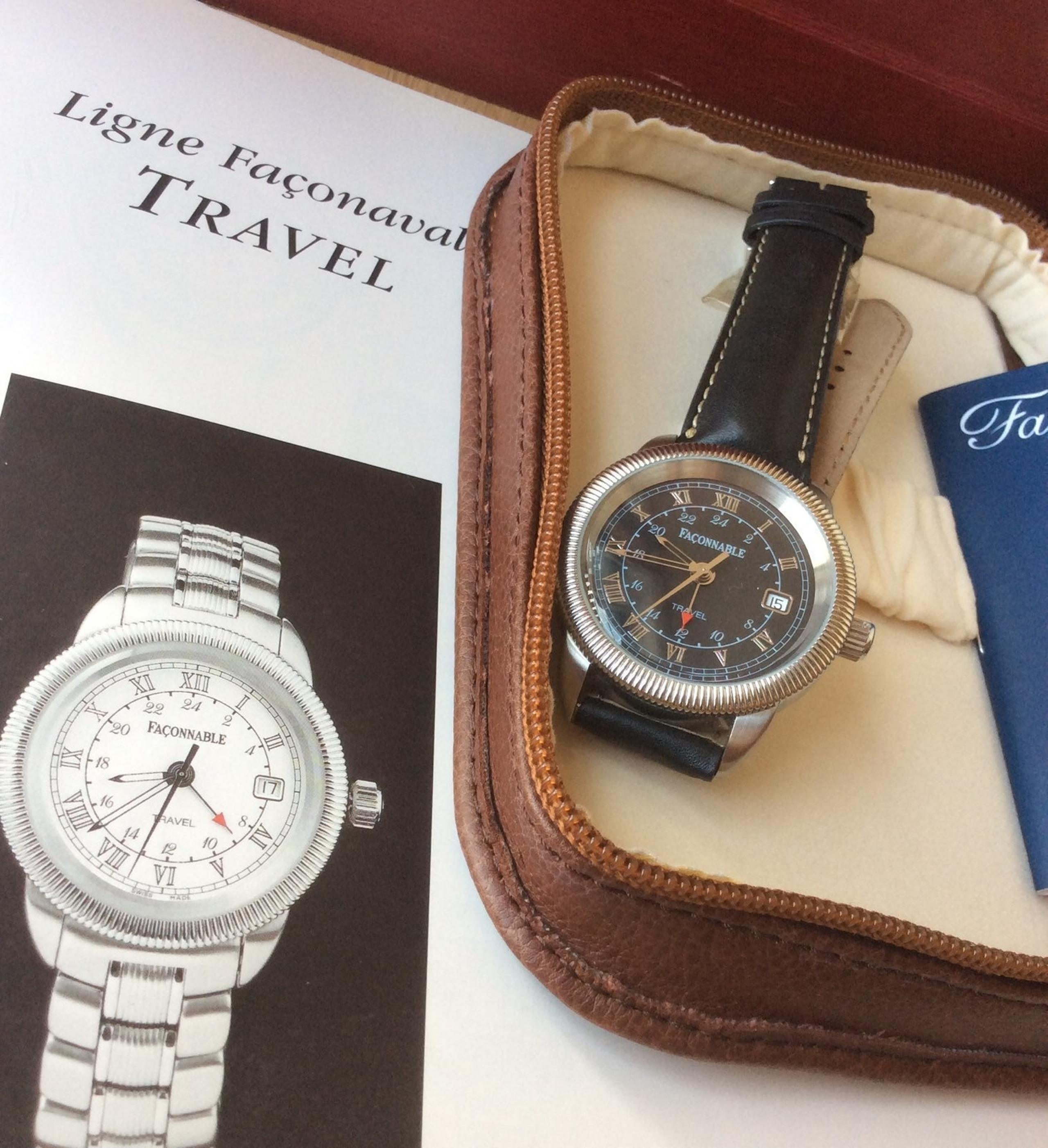 Faconaval 2 Time Zone Watch - Faconnable