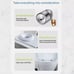 5 Gallon Water Cooler Dispenser Top Loading Hot&Cold + Storage Cabinet Freestand