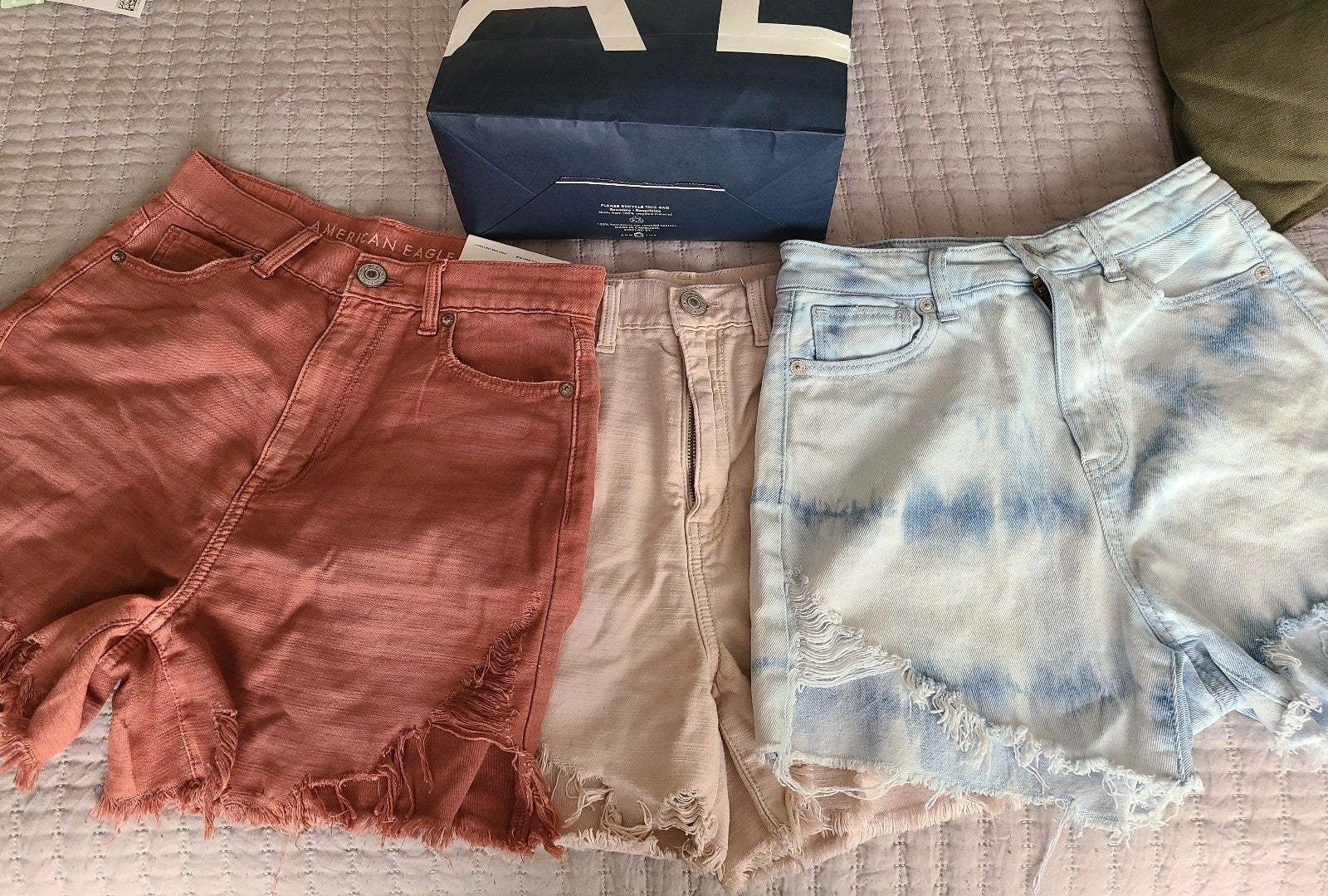3PK American Eagle mom shorts