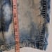 EDDIE BAUER tie dye blue denim cargo carpenter shorts