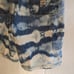 EDDIE BAUER tie dye blue denim cargo carpenter shorts