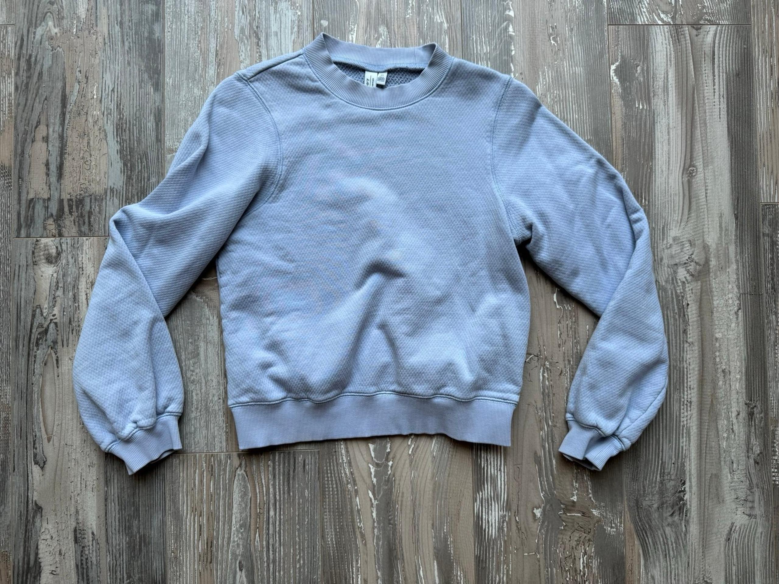 & Other Stories Sweatshirt Women’s Light Blue Basic Size Extra Small