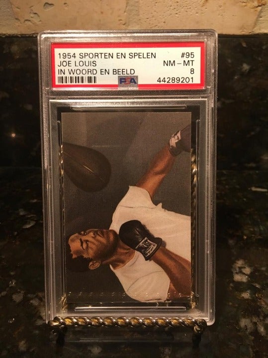 1954 Sporten En Spelen JOE LOUIS #95 PSA