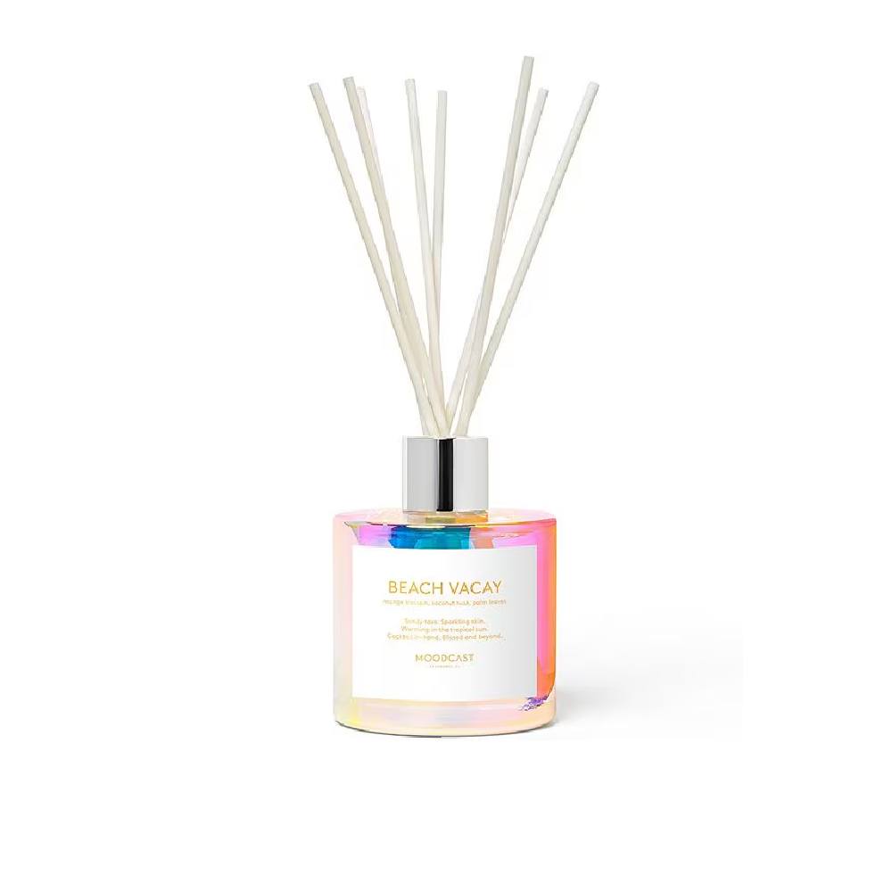 Moodcast Fragrance Co. Beach Vacay Diffuser,Size: 3.4 OZ