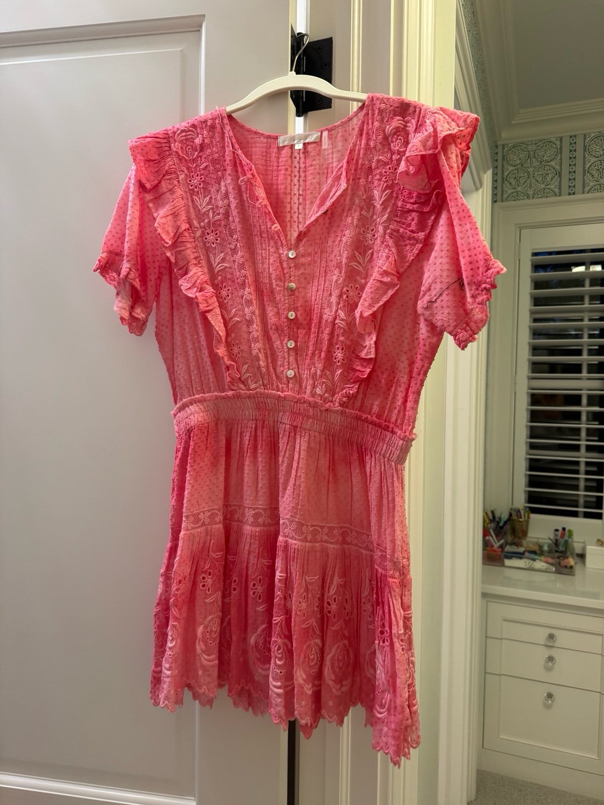 Dark pink/red love shack, fancy dress