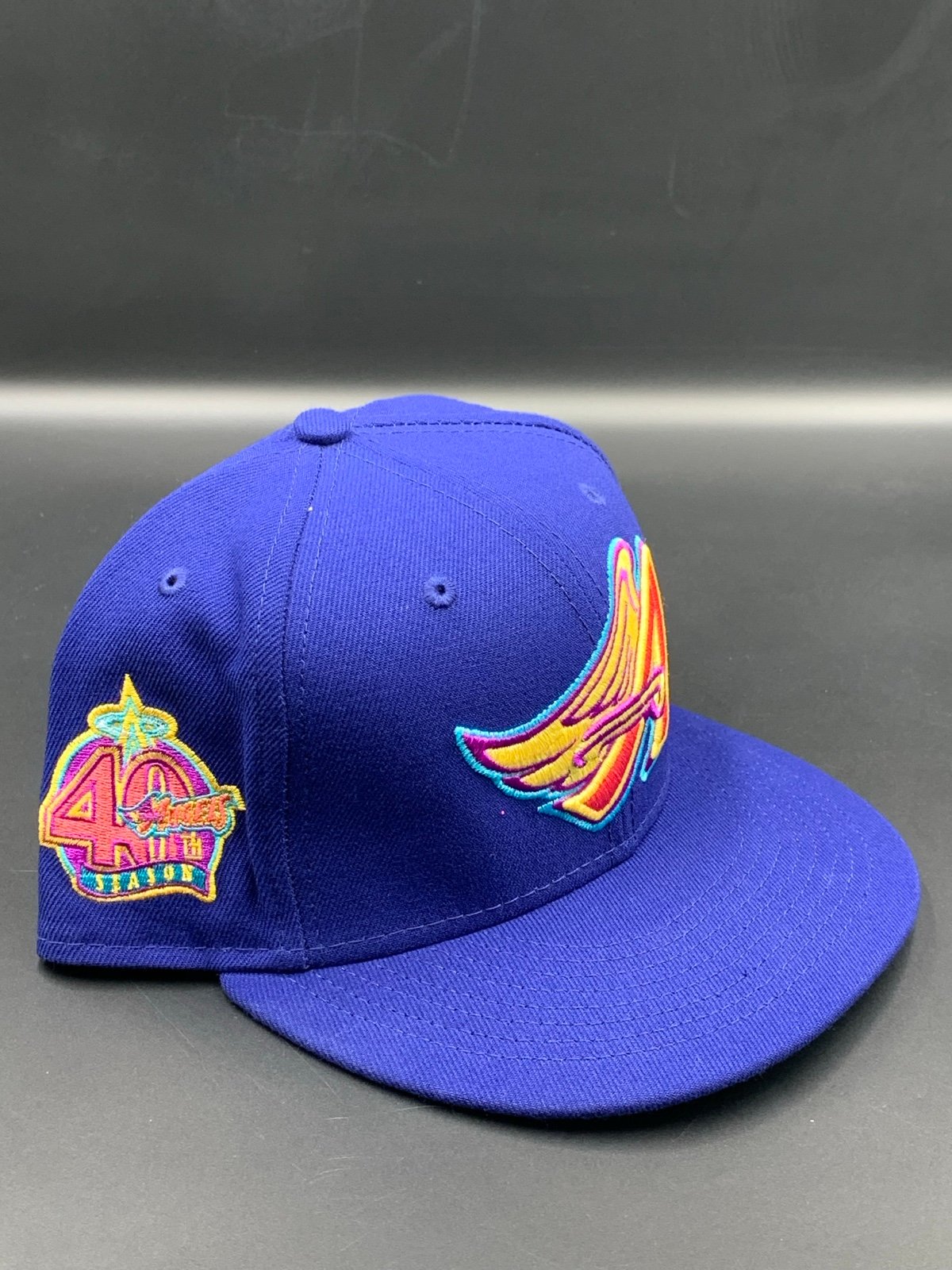 Exclusive New Era Los Angeles Angels MLB club Hat, Interstellar Jelly 7 1/2
