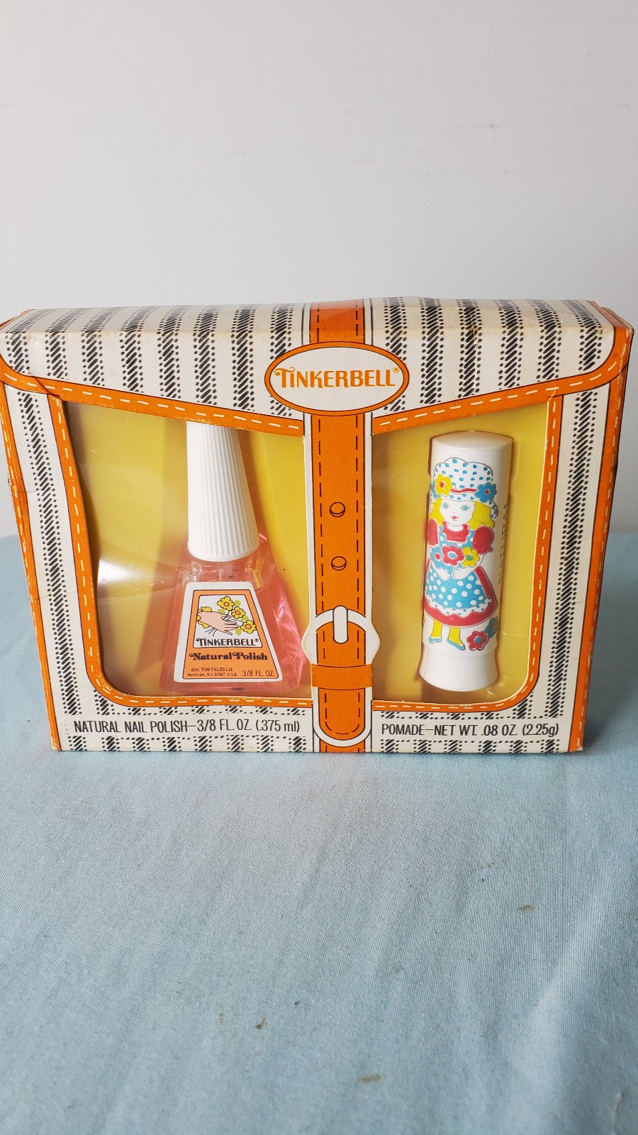 VINTAGE TINKERBELL TOM FIELDS NAIL Polish And Lipstick 1970's.