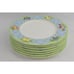 Set x7 Ceramic Salad Plates Mikasa Casual Classics Fruit Rapture Y4001 Thailand