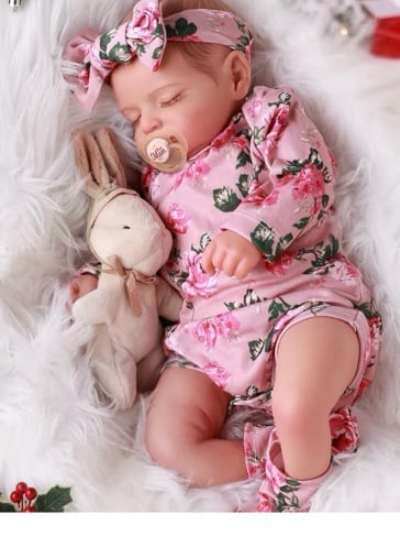 Reborn Baby Dolls - Sleeping Realistic Newborn Soft body real life baby dolls
