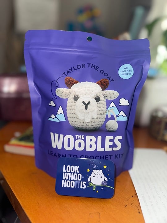 crochet kit The Woobles Taylor the goat mystery