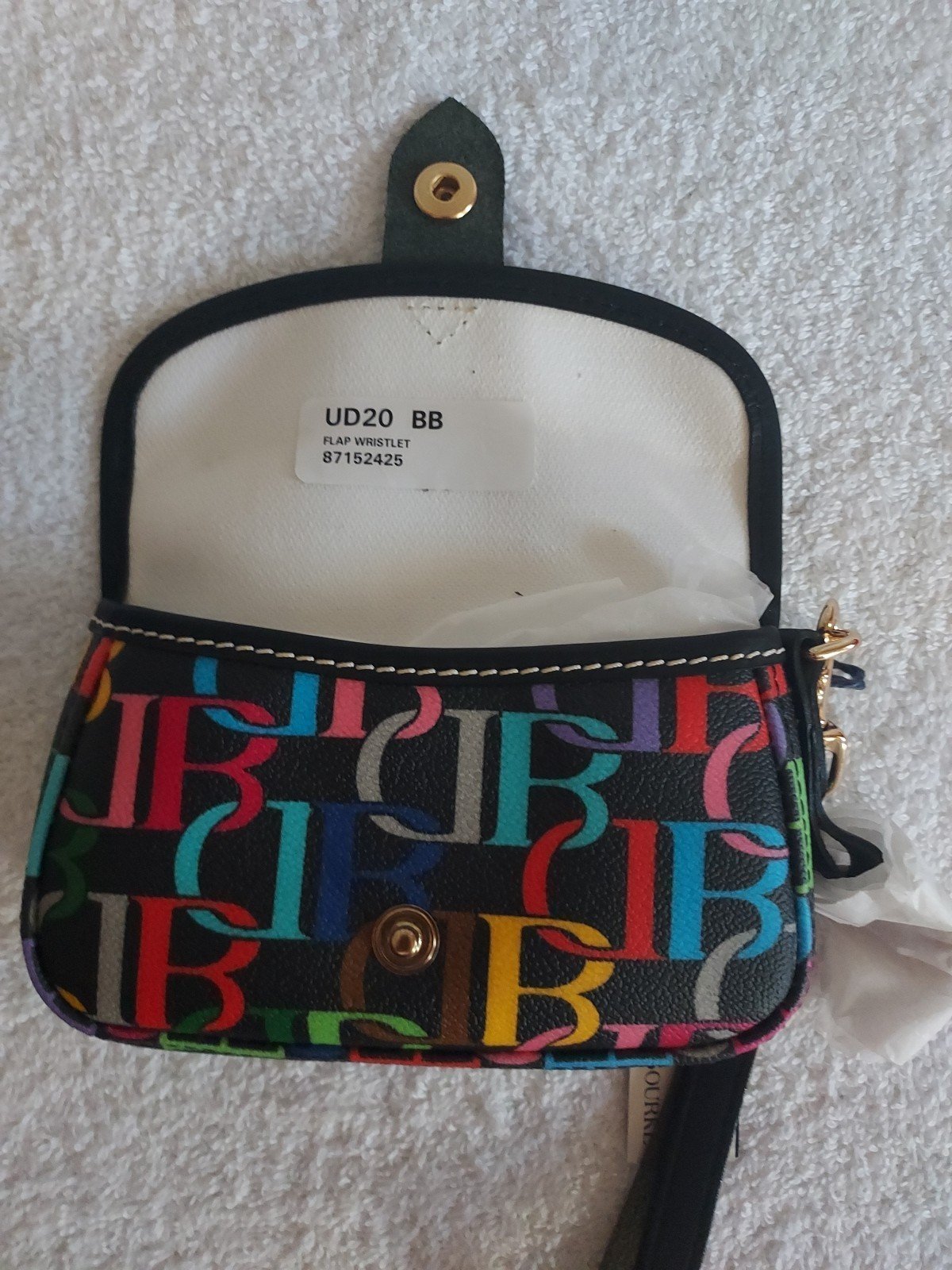 NWT DOONEY & BOURKE SCRIBBLE LARGE WRISTLET