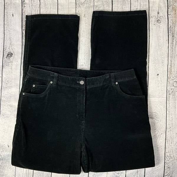 WOOLRICH Black Corduroy Pants