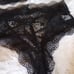Women's Black Lace Bralette// M