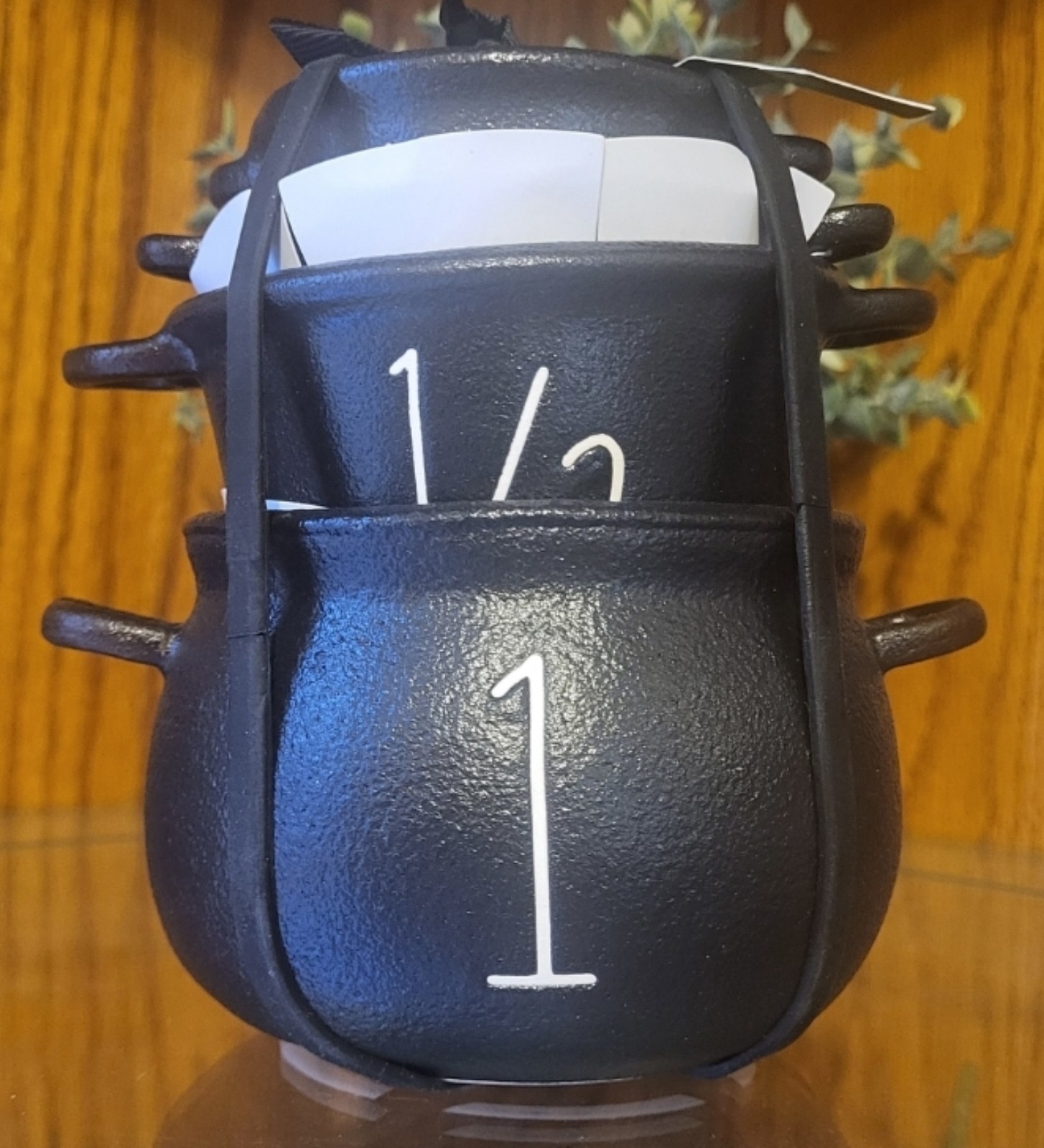 Rae Dunn Cauldron Measuring Cups