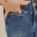 M I H womens 26 Marrakesh jean High rise kick flare medium wash denim jeans