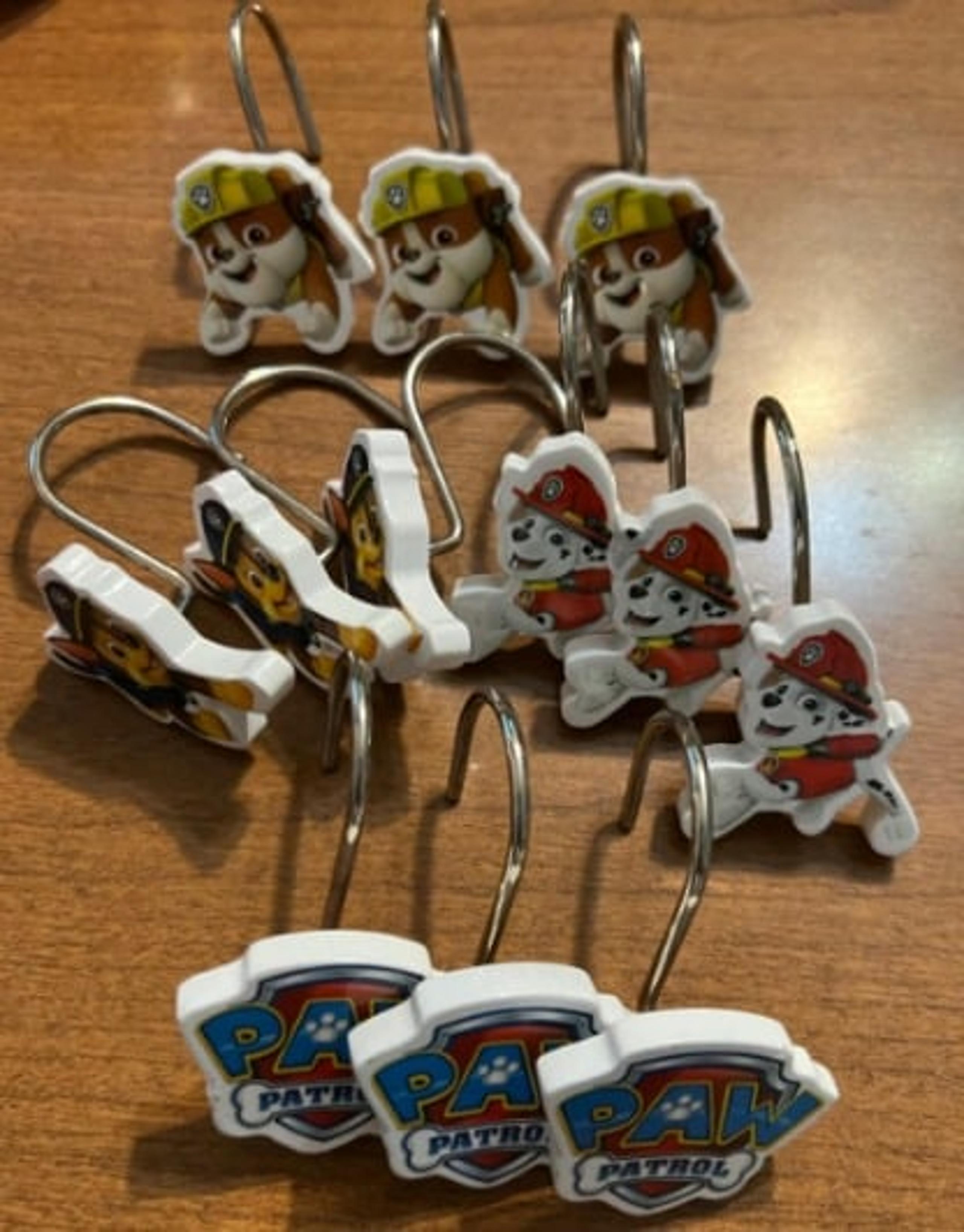 Paw Patrol Shower Curtain Hooks