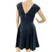 Anthropologie Peter Som x Made in Kind Black Paimpont Silk V-Neck Dress 4