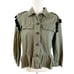 ZARA Womens Embroidered Pom Pom Jacket Size XS Military Tassel Boho Festival