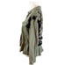 ZARA Womens Embroidered Pom Pom Jacket Size XS Military Tassel Boho Festival