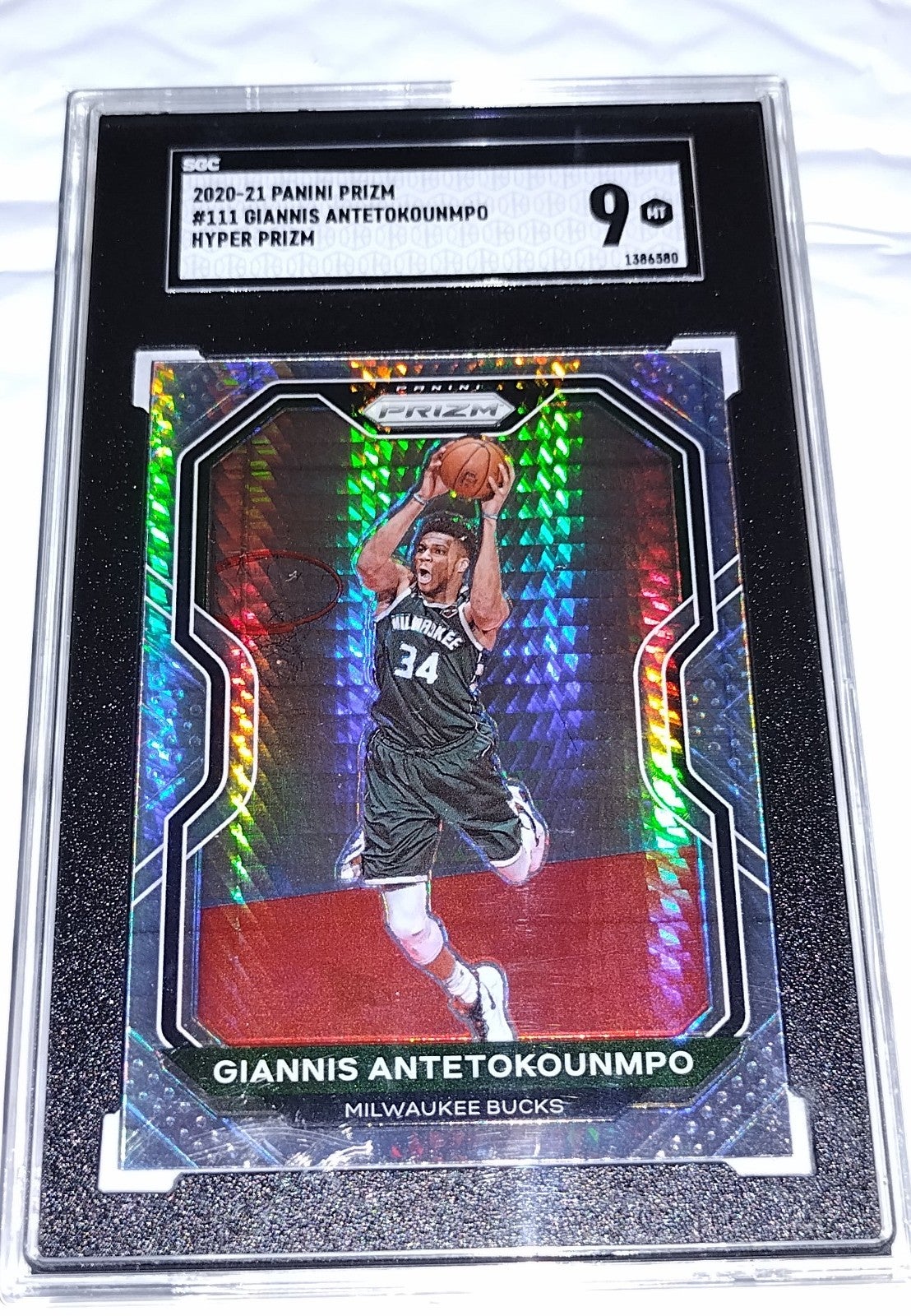 giannis antetokounmpo prizm hyper SGA 9
