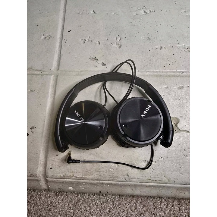 Sony MDR-ZX110NC Noise Cancelling Headband Headphones - Black