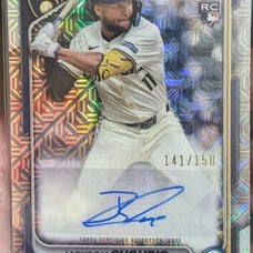 Autographed Rookie Jackson Chourio