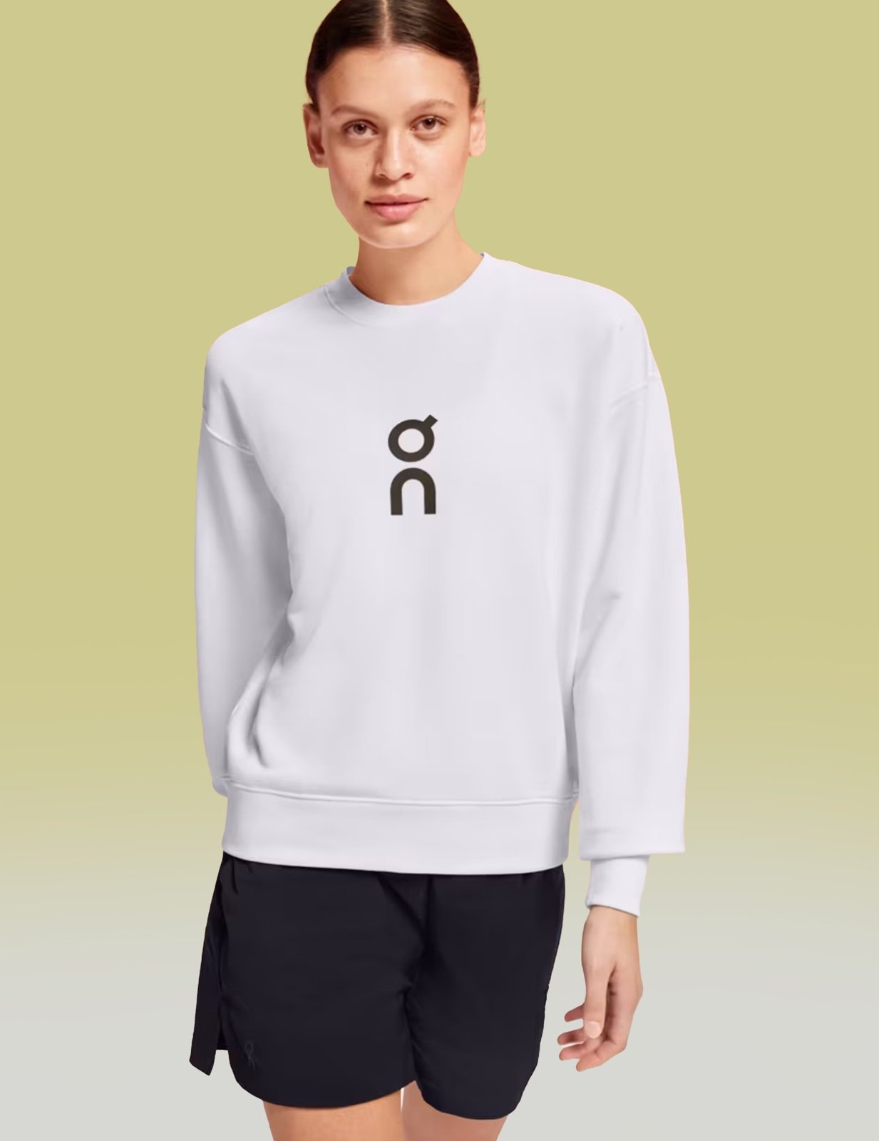[SALE] On Apparel Club Crew White Sweater Size M Men's. New/Awesome