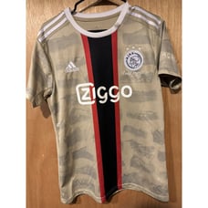 Adidas Axaj Amsterdam Third Soccer Jersey, Beige - Size M