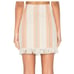 Majorelle Saddle Skirt with Fringe