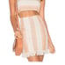 Majorelle Saddle Skirt with Fringe