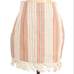 Majorelle Saddle Skirt with Fringe