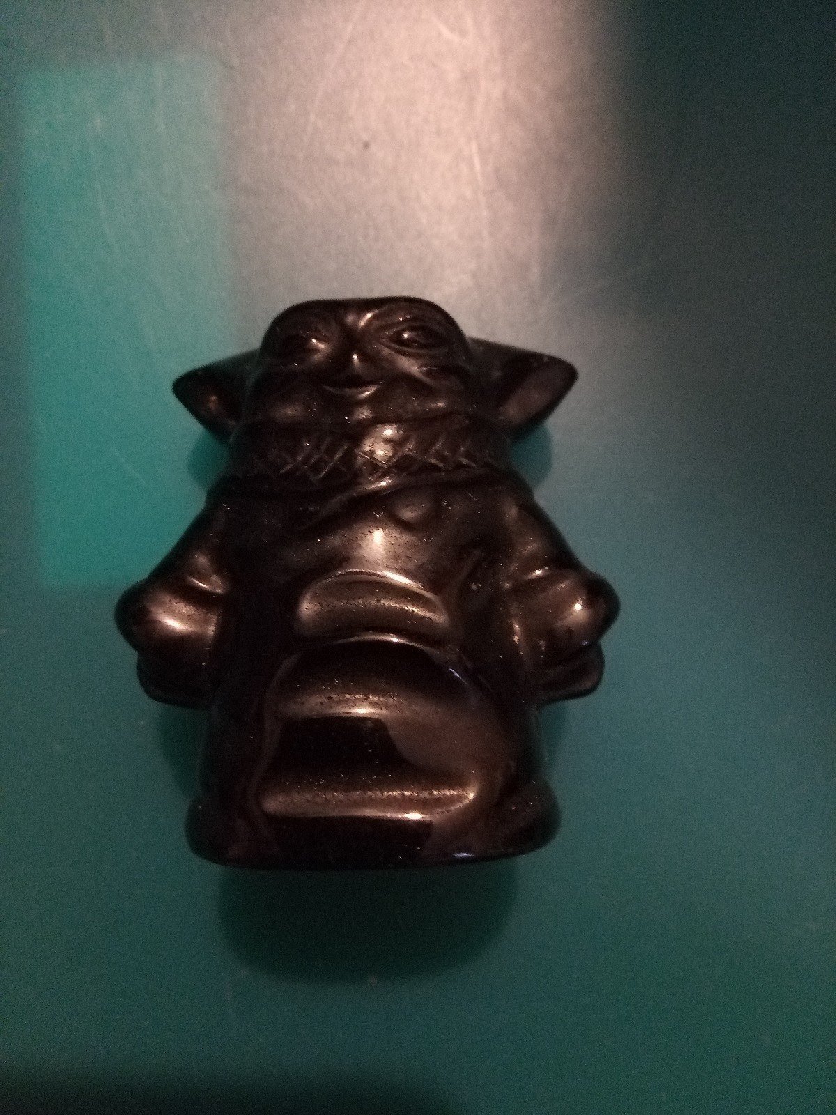 2 Baby Yoda Grogu Black Obsidian Crystal Carving Star Wars