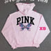 Victoria’s Secret PINK Limited Edition Pink Tulip Butterfly Full Zip Hoodie XS