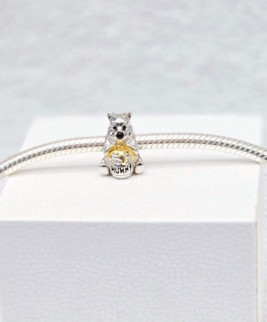 Sterling Silver // Disney ((INSPIRED)) Winnie the Pooh // Pooh // Bear // Charm