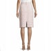 Tailored Rebecca Taylor NWT Women's Cream Tweed Pencil Skirt 6