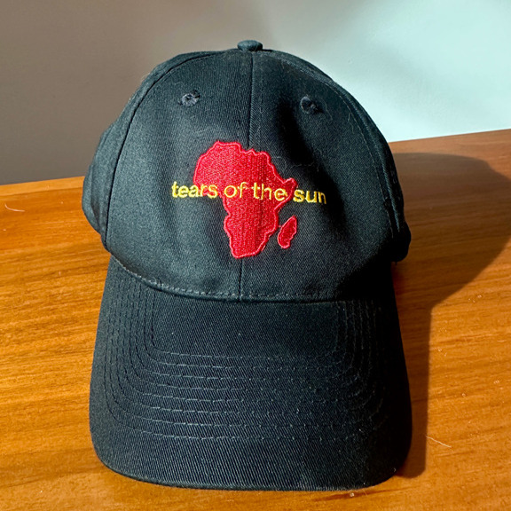 Tears of the Sun (2003) - Movie Crew Wrap Gift - VTG Ball Cap Adjustable (Black)