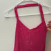 A Starry Night Embellished Halter Top Fuschia