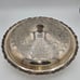 W.M. Rogers Serving Cloche Platter Silver Plate Copper Georgian Scroll 13
