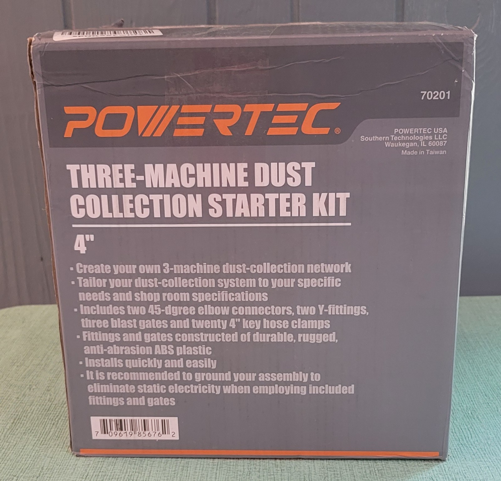 Powertec 3 machine dust collection starter kit