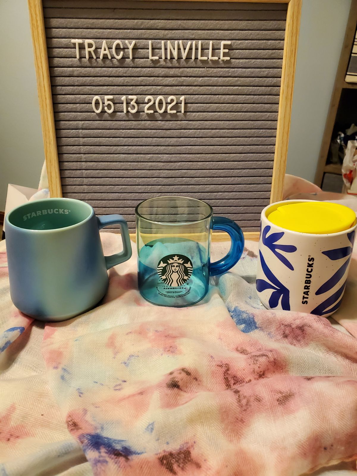 Starbucks cups