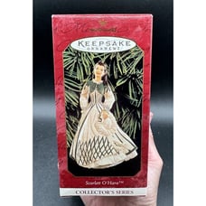 Brand New 1999 Hallmark Christmas Ornament Scarlett O'Hara Gone With The Wind 4D