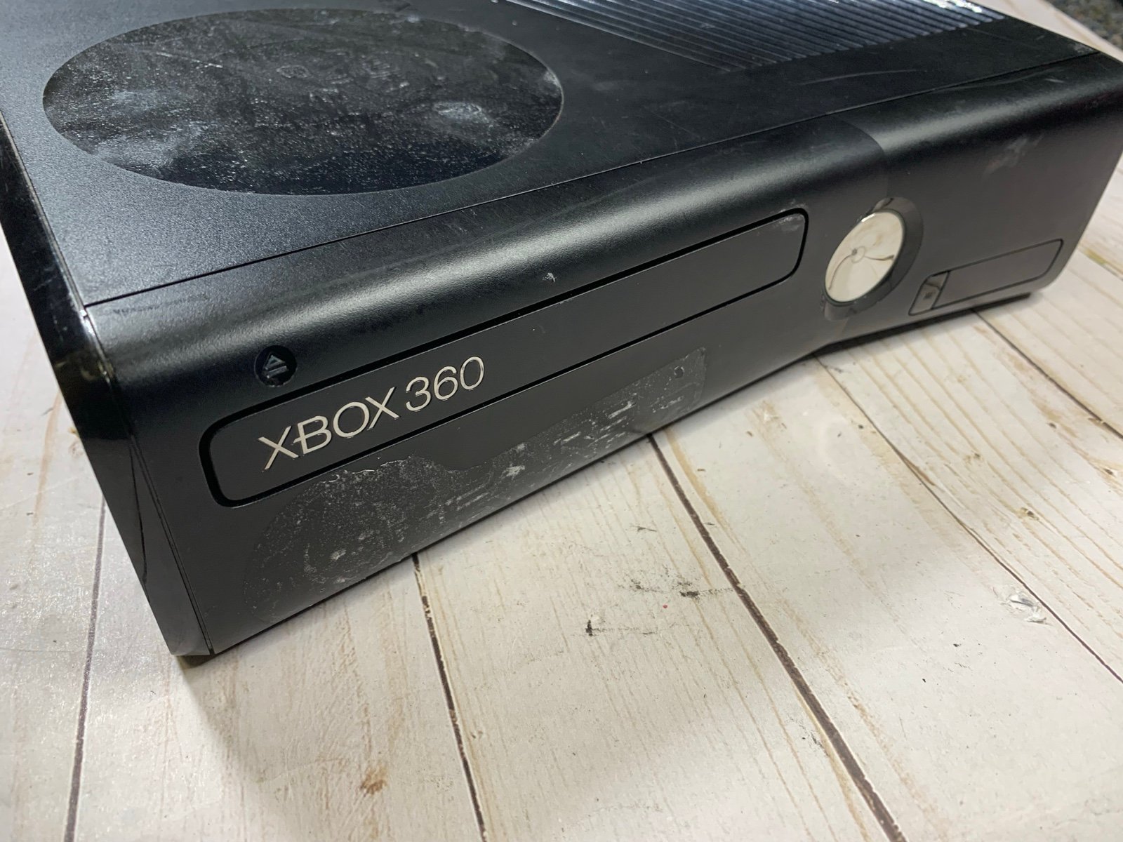 Microsoft Xbox 360 Model 1439 Black No HDD Console Tested Works Fast Shipping