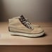 Polo Ralph Lauren Denton Casual Ankle Boat Shoes Canvas Men's Tan Size 10.5 D